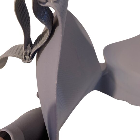 38B Unbranded Purple Wirefree Padded Bra with Extender New - Picture 11 of 12